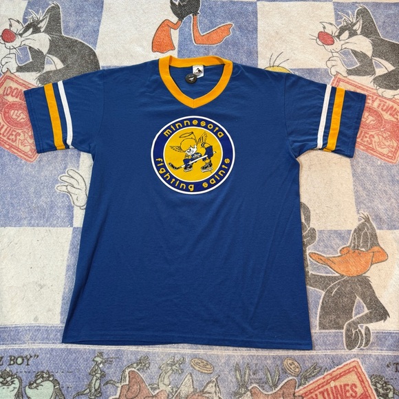 Minnesota fighting saints hockey tee - Picture 1 of 5